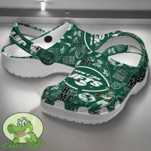 New York Jets NFL Sport Crocs Clogs Shoes Comfortable For Men Women Product Photo 2