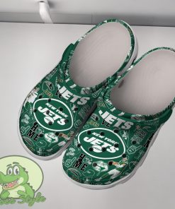 New York Jets NFL Sport Crocs Clogs Shoes Comfortable For Men Women 2 New York Jets NFL Sport Crocs Clogs Shoes Comfortable For Men Women Product Photo 3