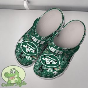 New York Jets NFL Sport Crocs Clogs Shoes Comfortable For Men Women Product Photo 3