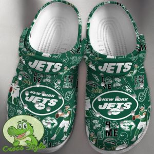 New York Jets NFL Sport Crocs Clogs Shoes Comfortable For Men Women Product Photo 1