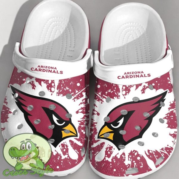 NFL Arizona Cardinals Football Crocs Clogs Comfortable Shoes For Men Women