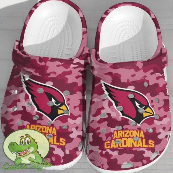 NFL Arizona Cardinals Football Crocs Comfortable Shoes Clogs For Men Women