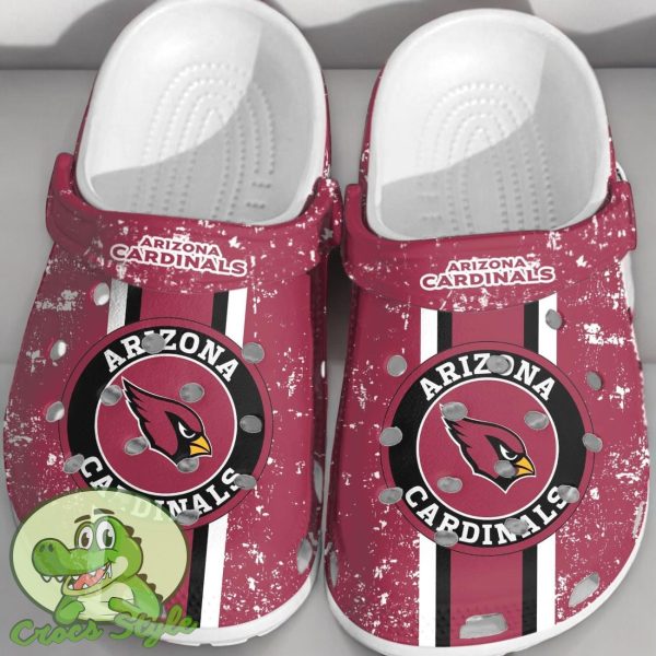 NFL Arizona Cardinals Football Crocs Shoes Comfortable Clogs For Men Women