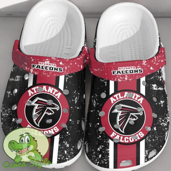 NFL Atlanta Falcons Football Crocs Clogs Comfortable Shoes For Men Women