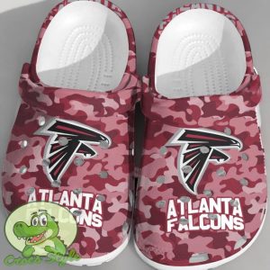 NFL Atlanta Falcons Football Crocs Clogs Shoes Comfortable For Fans