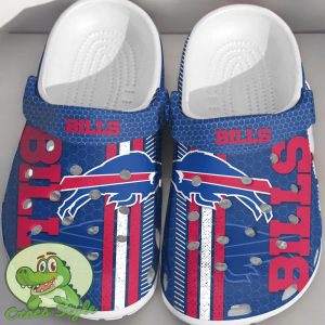 NFL Buffalo Bills Football Crocs Comfortable Clogs Shoes For Men Women