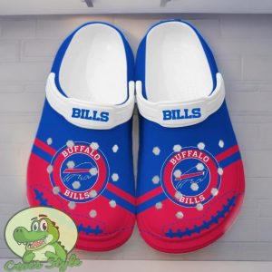 NFL Buffalo Bills Football Crocs Shoes Comfortable Clogs For Men Women