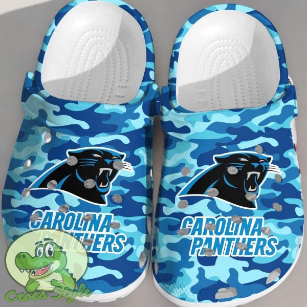 NFL Carolina Panthers Football Crocs Clogs Shoes Comfortable For Men Women