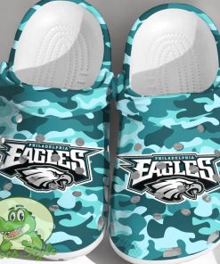 NFL Philadelphia Eagles Football Crocs Comfortable Clogs Shoes For Men Women Product Photo 1