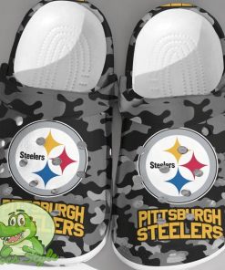 NFL Pittsburgh Steelers Football Crocs Comfortable Shoes Clogs For Men Women Product Photo 1