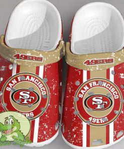 NFL San Francisco 49ers Crocs Clogs Comfortable Shoes For Men Women Product Photo 1