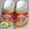 NFL San Francisco 49ers Crocs Clogs Shoes Comfortable For Men Women