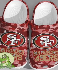 NFL San Francisco 49ers Crocs Comfortable Clogs Shoes For Men Women Product Photo 1