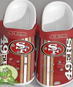 NFL San Francisco 49ers Crocs Shoes Clogs Comfortable For Men Women Product Photo 1