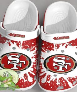 NFL San Francisco 49ers Football Clogs Crocs Shoes Comfortable For Men Women Product Photo 1