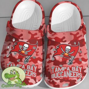 NFL Tampa Bay Buccaneers Crocs Clogs Comfortable Shoes For Men Women