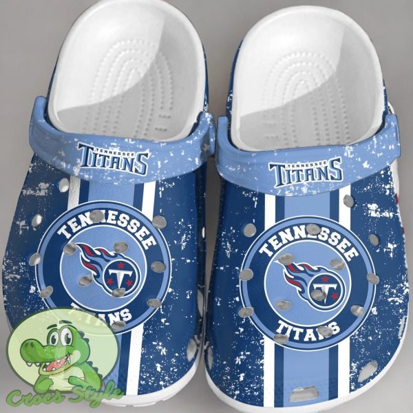 NFL Tennessee Titans Crocs Shoes Clogs Comfortable