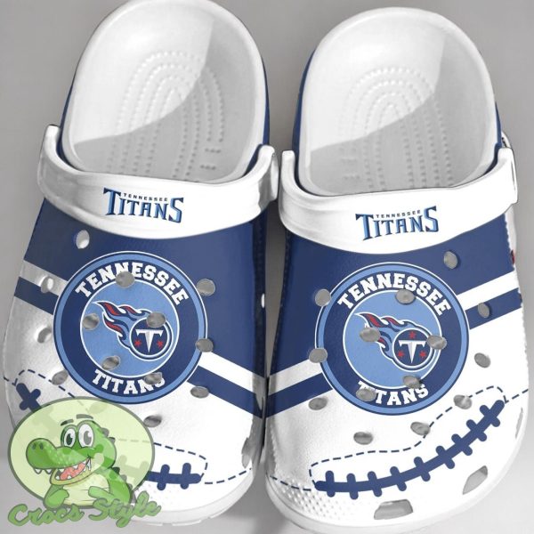 NFL Tennessee Titans Crocs Shoes Comfortable Clogs For Fans