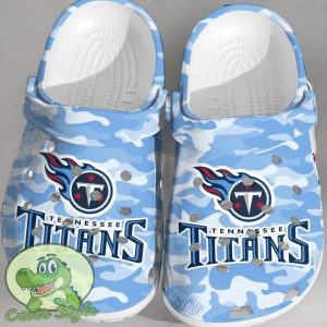 NFL Tennessee Titans Crocs Shoes Comfortable Clogs For Men Women