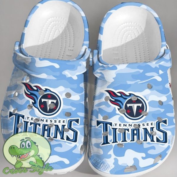 NFL Tennessee Titans Crocs Shoes Comfortable Clogs For Men Women