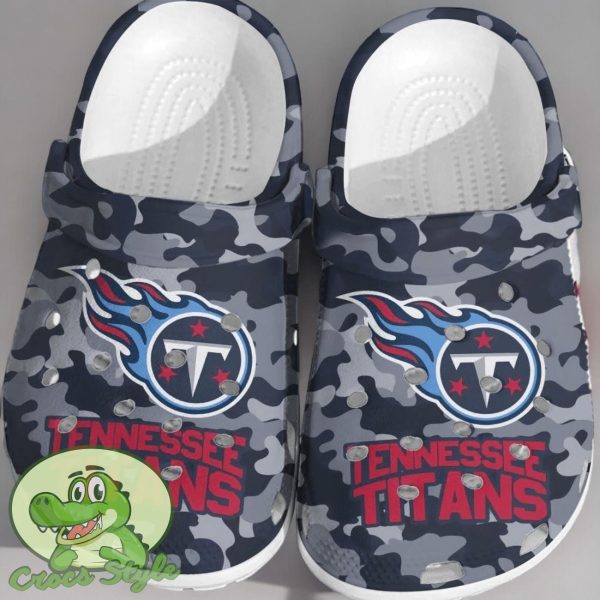 NFL Tennessee Titans Crocs Shoes Comfortable Clogs For Real Fans