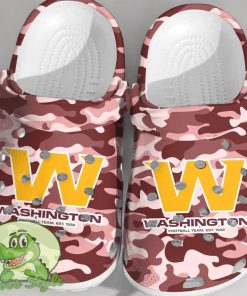 NFL Washington Football Crocs Comfortable Clogs Shoes For Fans Product Photo 1