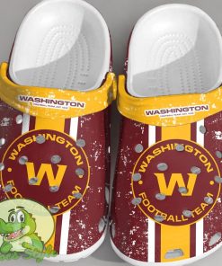 NFL Washington Football Crocs Comfortable Clogs Shoes For Men Women Product Photo 1