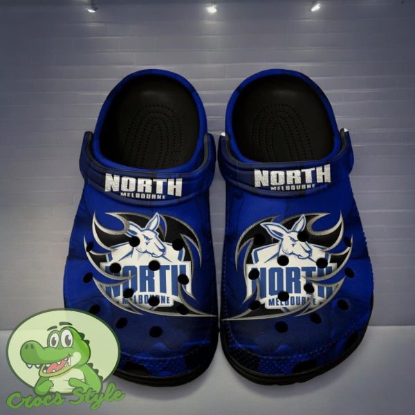 North Melbourne Football Club Crocs Classic Clog Shoes For Fans