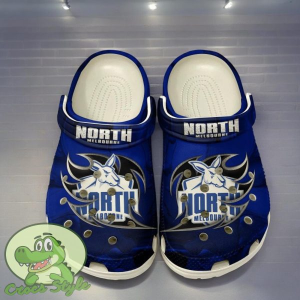 North Melbourne Football Club Crocs Classic Clog Shoes For Fans