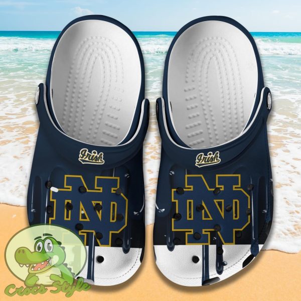 Notre Dame Fighting Irish Crocs New Design Best Choice For Fans