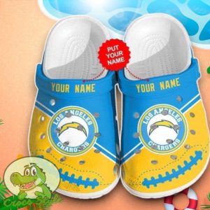 Personalized Los Angeles Chargers Crocs Custom Name Edition Clog Shoes