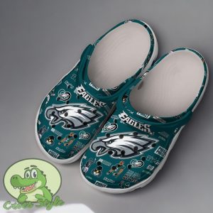 Philadelphia Eagles NFL Crocs Clogs Shoes Comfortable For Fans Product Photo 3