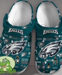 Philadelphia Eagles NFL Crocs Clogs Shoes Comfortable For Fans Product Photo 1