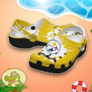 Pittsburgh Steelers Crocs Custom Name Edition Clog Shoes