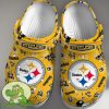 Pittsburgh Steelers NFL Sport Crocs Clogs Shoes Comfortable For Men Women