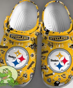 Pittsburgh Steelers NFL Sport Crocs Clogs Shoes Comfortable For Men Women Product Photo 1