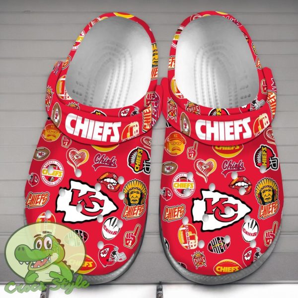 Premium Kansas City Chiefs NFL Sport Crocs Clogs Shoes For Men Women