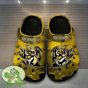 Richmond Football Club Crocs Classic Clog Shoes For Fans Product Photo 2