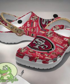 San Francisco 49ers NFL Sport Crocs Clogs Shoes Comfortable For Men Women Product Photo 3