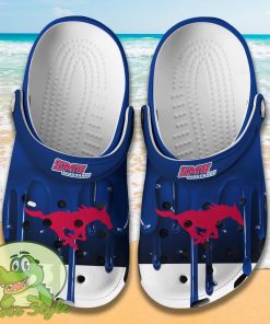 SMU Mustangs Crocs New Design Best Choice For Fans Product Photo 1
