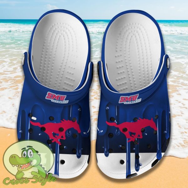 SMU Mustangs Crocs New Design Best Choice For Fans