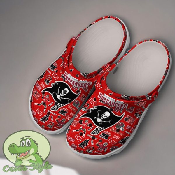 Tampa Bay Buccaneers NFL Sport Crocs Clogs Shoes Comfortable For Men Women