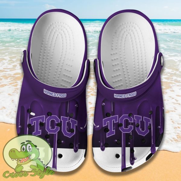 TCU Horned Frogs Crocs New Design Best Choice For Fans