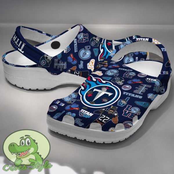 Tennessee Titans NFL Sport Crocs Clogs Shoes Comfortable For Men Women