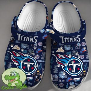 Tennessee Titans NFL Sport Crocs Clogs Shoes Comfortable For Men Women