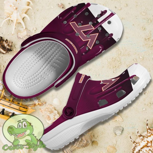 Virginia Tech Hokies Crocs New Design Best Choice For Fans