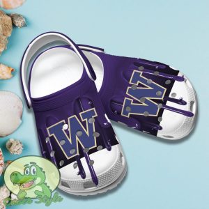 Washington Huskies Crocs New Design Best Choice For Fans Product Photo 3