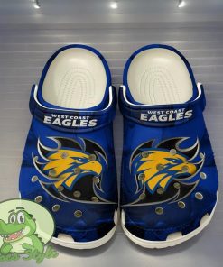 West Coast Eagles Crocs Classic Clog Shoes For Fans Product Photo 1