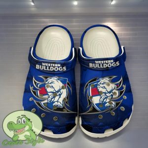 Western Bulldogs Crocs Classic Clog Shoes For Fans