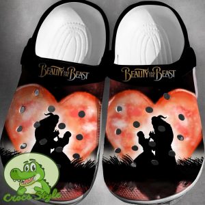 Beauty And The Beast Crocs 3D Clog Shoes